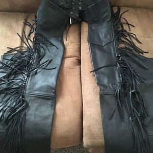 Leather chaps